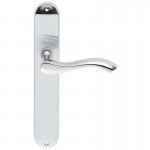 Carlisle Brass Door Handles DL181SC Andros Lever Latch Satin Chrome 37.71